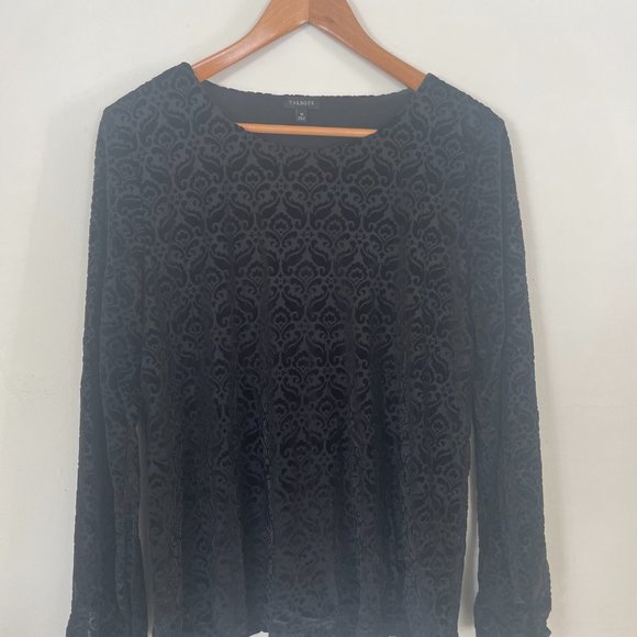 Talbots │ Patterned Velvet Top - Picture 5 of 7